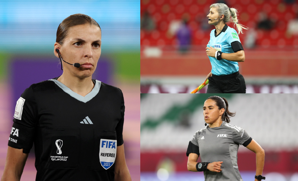 Trio de arbitragem totalmente feminino atuará pela primeira vez em uma Copa do Mundo