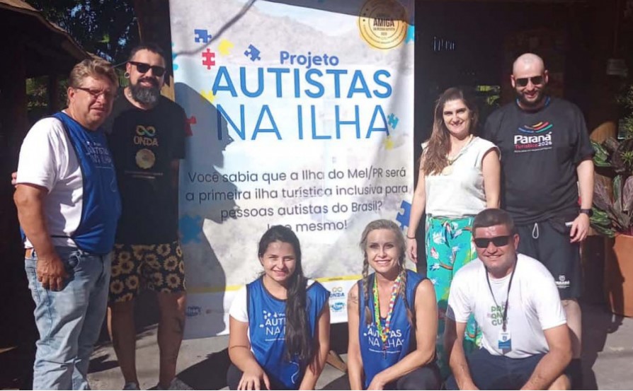 Autistas na Ilha: Ilha do Mel será a primeira ilha inclusiva do Brasil