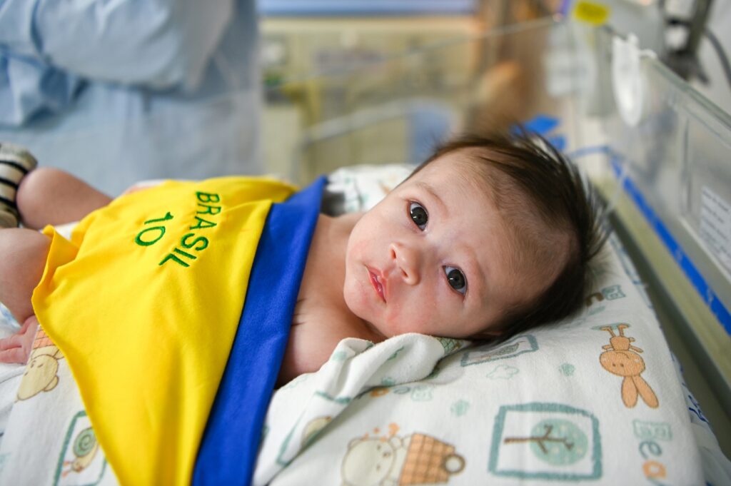 copa do mundo, bebê, hospital, seleção brasileira, Pequeno Príncipe
