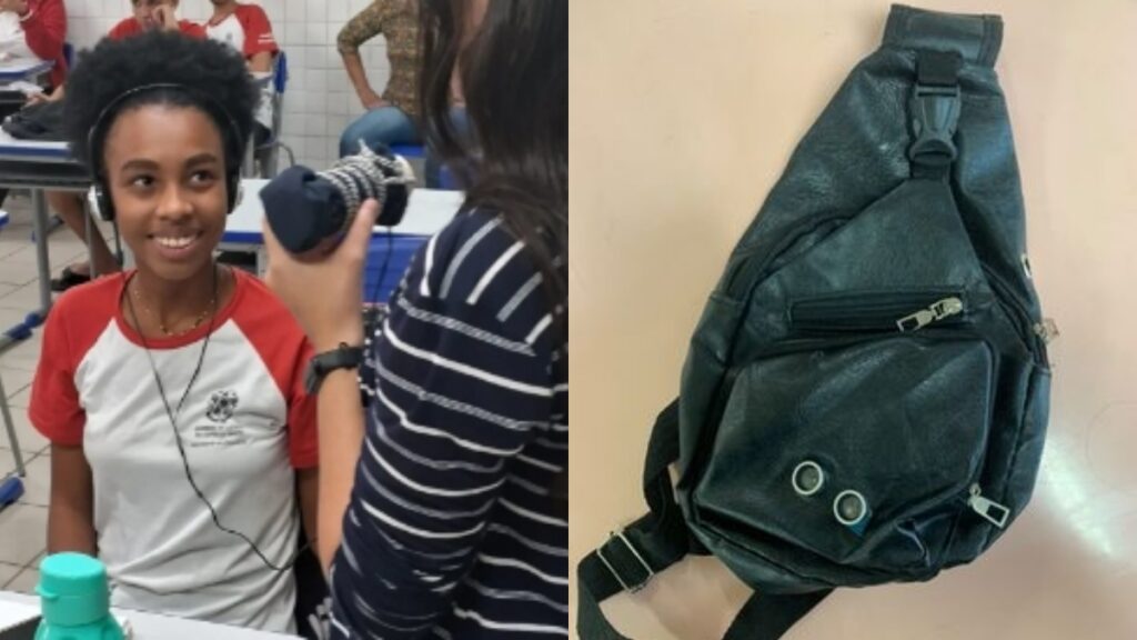 Estudantes desenvolvem aparelho auditivo com custo acessível e mochila para pessoas com baixa visão