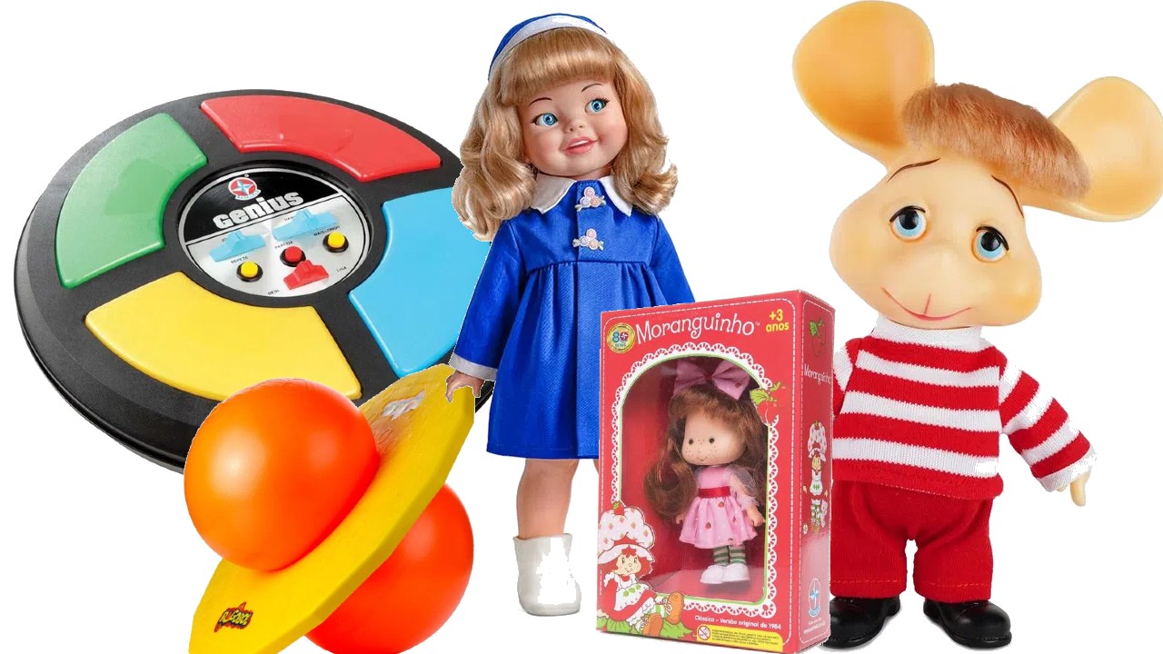 Estrela relança brinquedos clássicos dos anos 80: confira a lista!